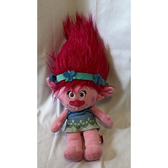 Dreamworks Other - 2016 Dreamworks Princess Poppy Troll Plush Toy Doll 24 in
